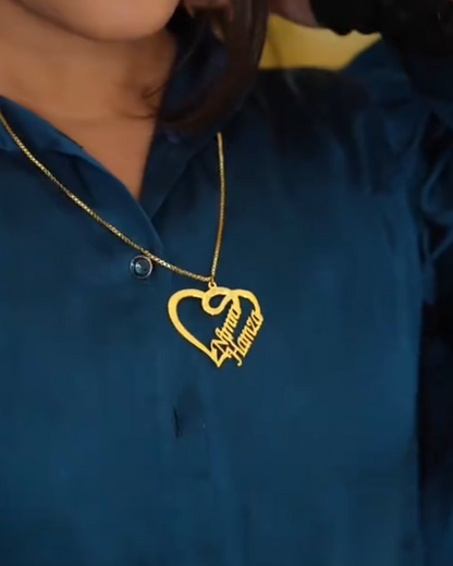 Double Name Neckalce